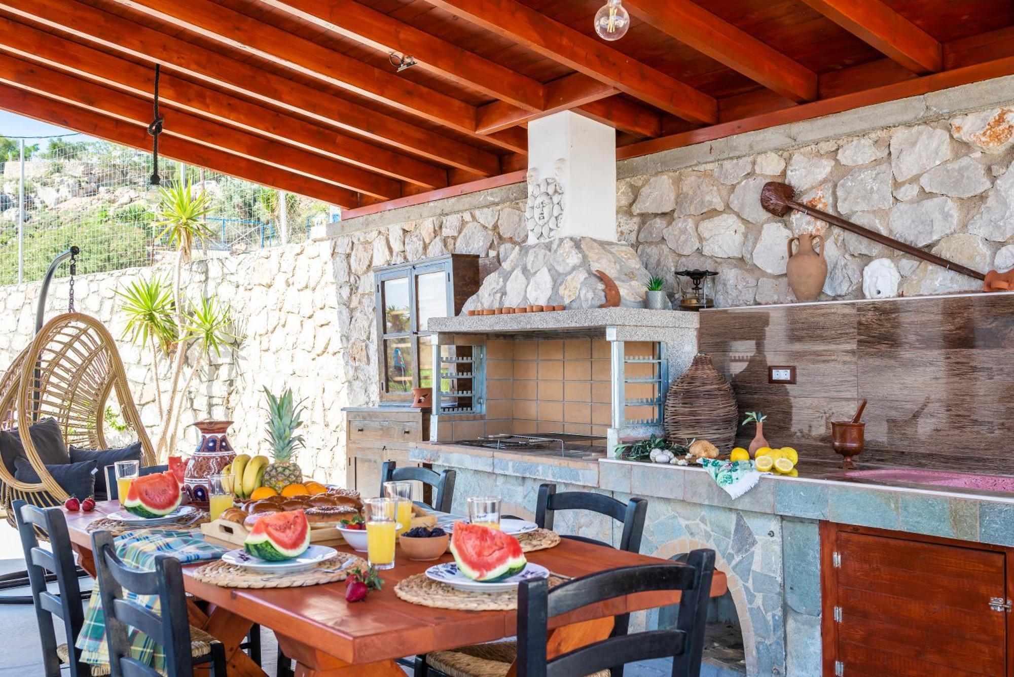 Blue Bay Villas Archangelos  Exterior foto
