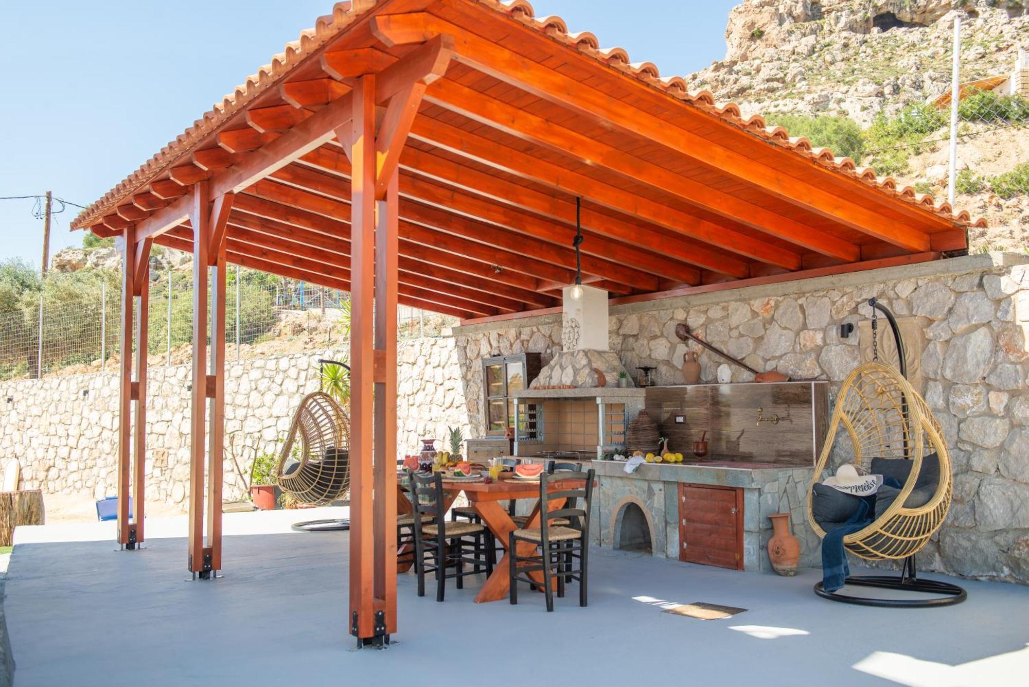 Blue Bay Villas Archangelos  Exterior foto